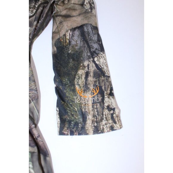 Terramar Hunting Shirt Men's Size L Mossy Oak Break Up Country Camo Lightweight - Picture 8 of 16